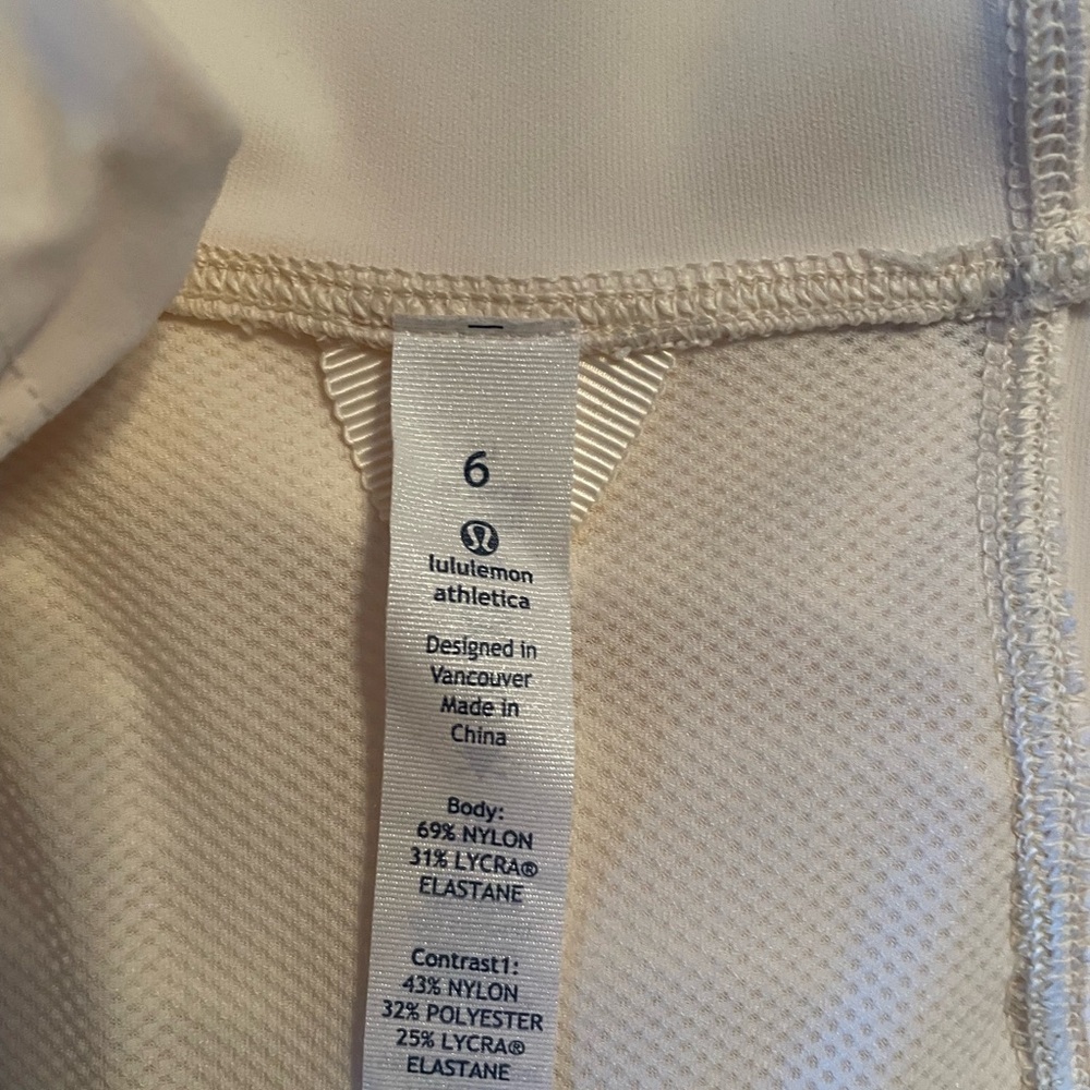 Lululemon Women's Off White jacket - Picture 4 of 8